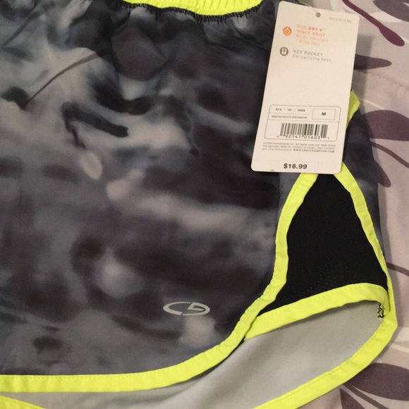 NEW Champion Workout Shorts Duo Dry + Inner Brief - Picture 4 of 8